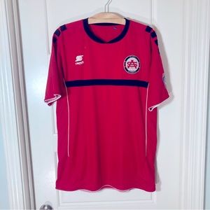 Capelli Atlanta Silverbacks Adult Red Authentic Jersey 2016 L